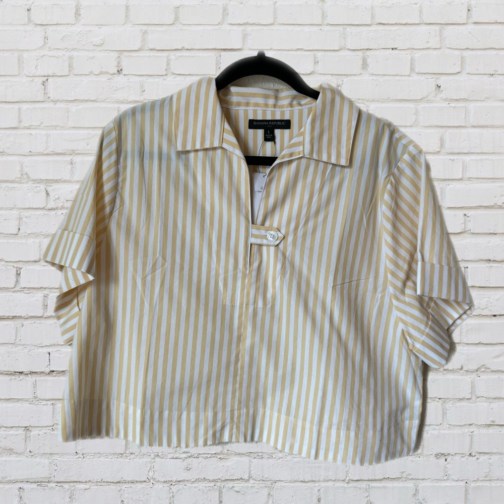 Banana Republic Striped Blouse